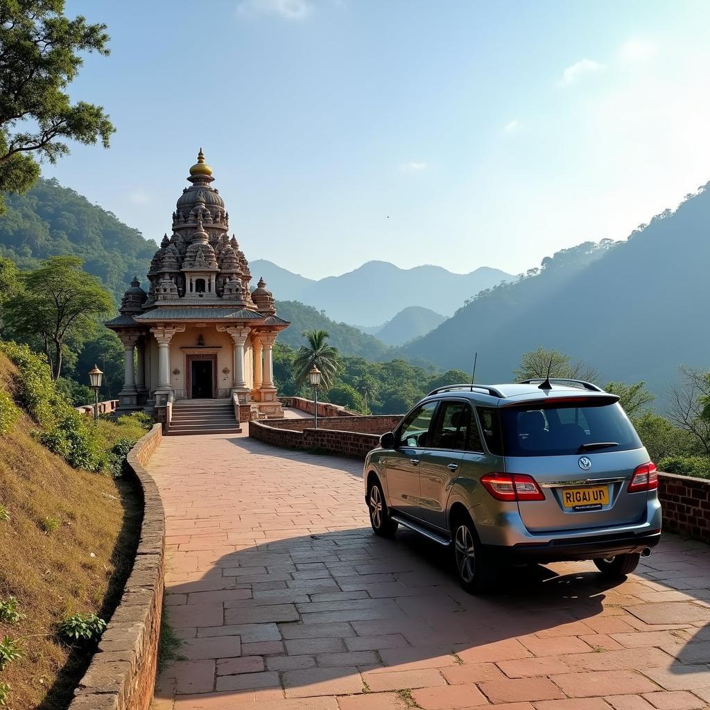 Exploring Kolhapur with a Hired Vehicle: Mahalaxmi Temple and Scenic Routes