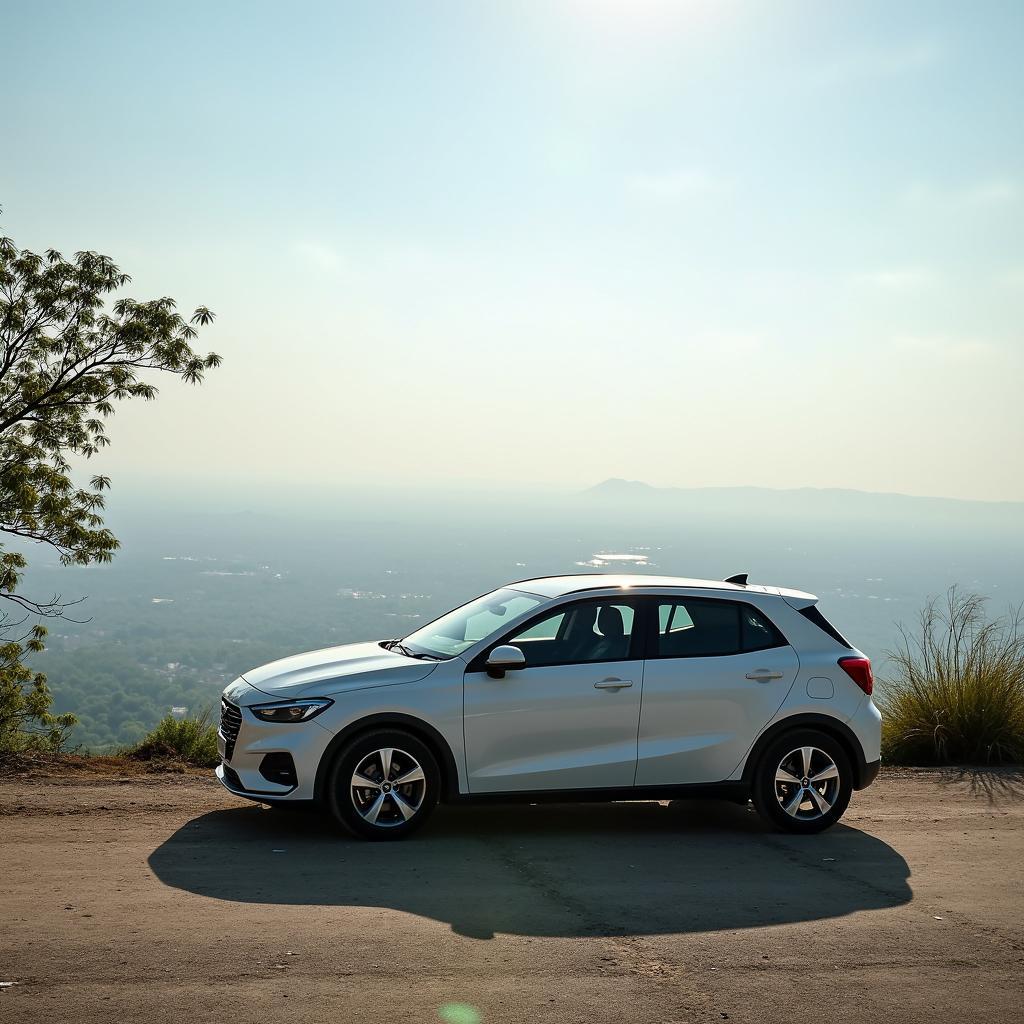 Exploring Nashik in a rental car