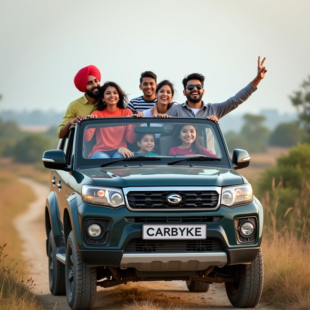 Family Traveling with Carbyke in Punjab