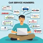 Searching for Car Service Numbers Online