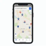 Locating a Car Service Station in Gurgaon Using Online Maps