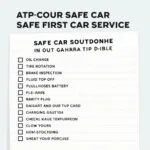 First Car Service Checklist