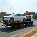 Flatbed towing service in Vellore