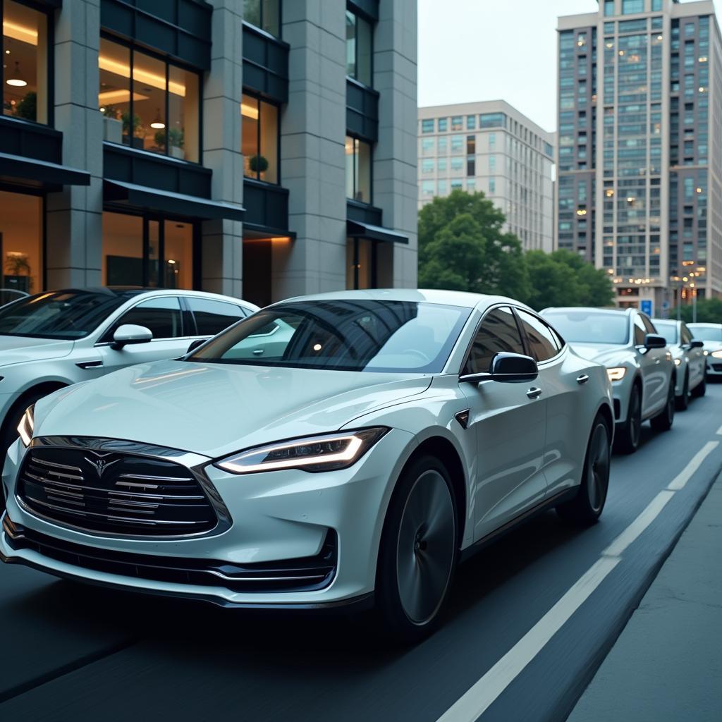 The future of executive car services: technology and sustainability