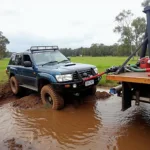 Off-road vehicle recovery in Geelong using specialized equipment