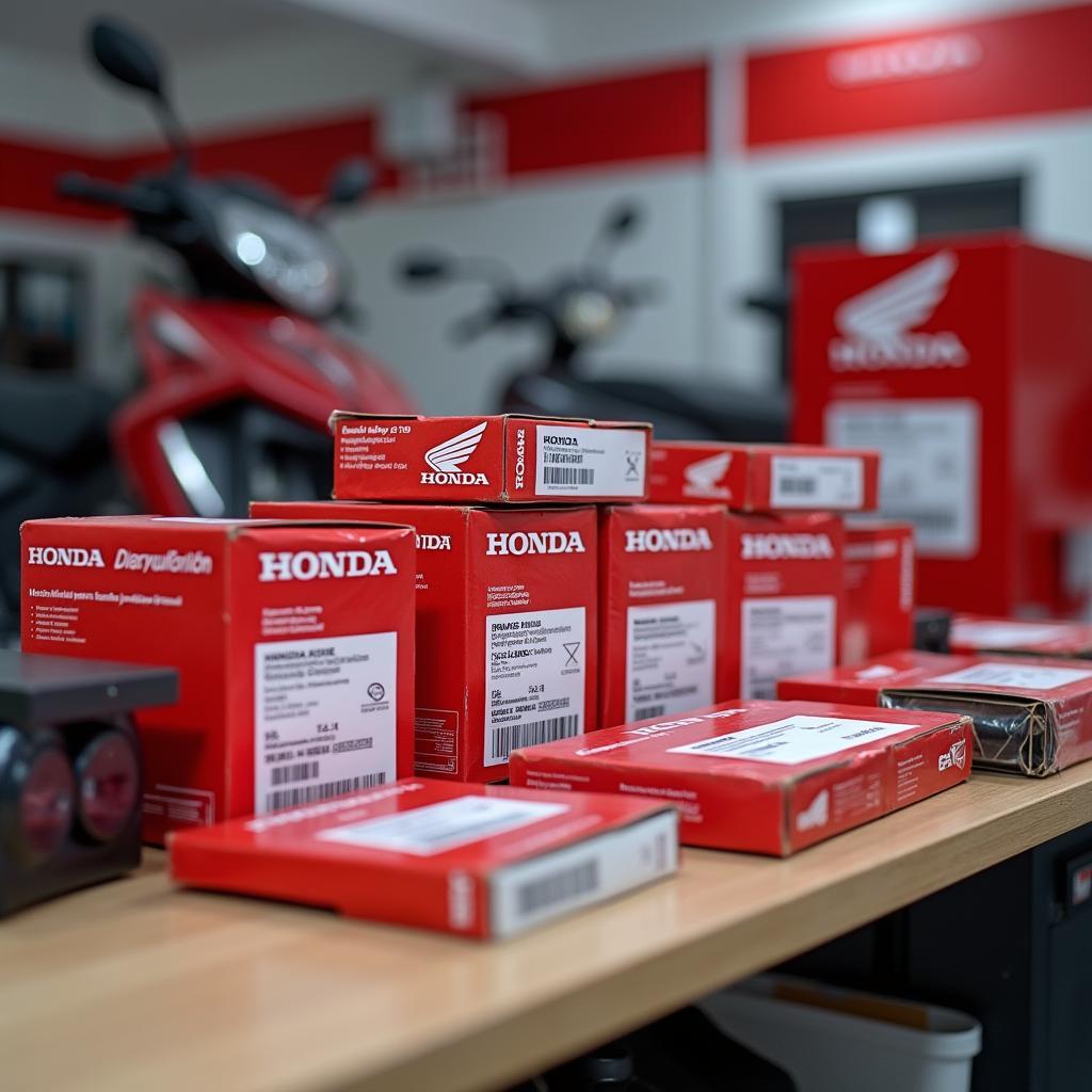 Genuine Honda Parts in Mallappally Service Centre