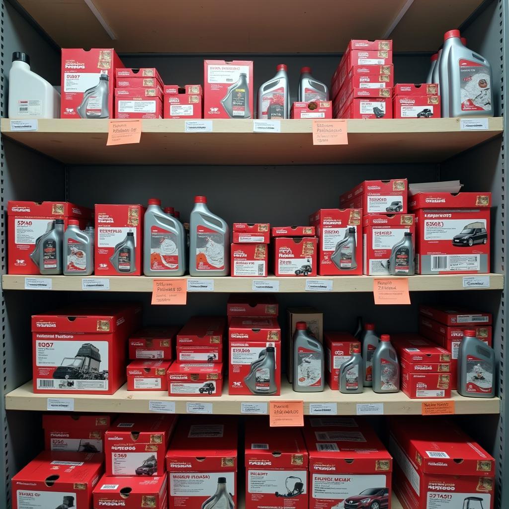 Genuine Honda Parts Inventory