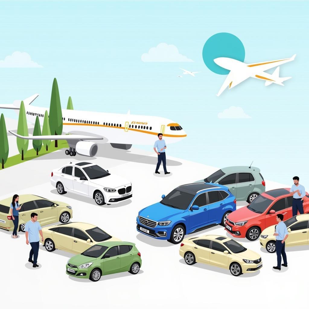 Car rental options at Goa International Airport