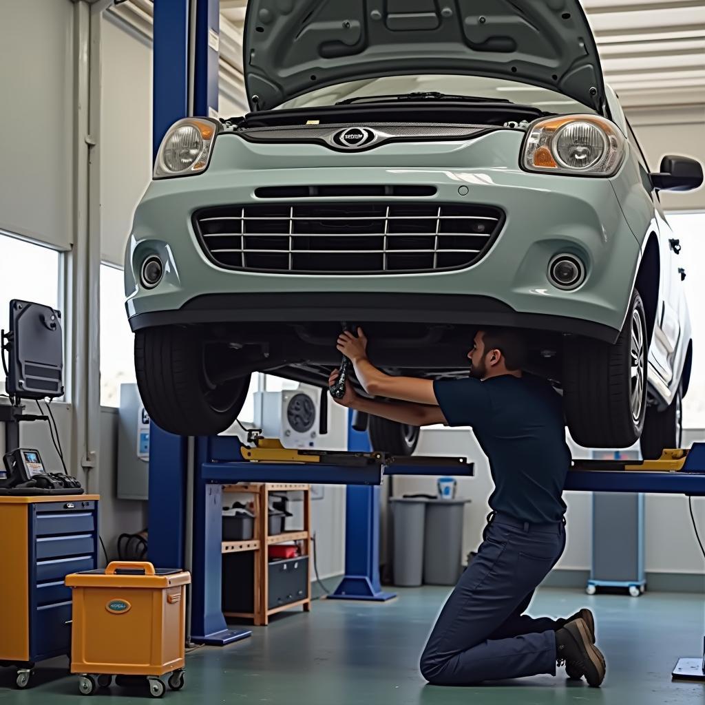 Godrej Car Service Centre Routine Maintenance