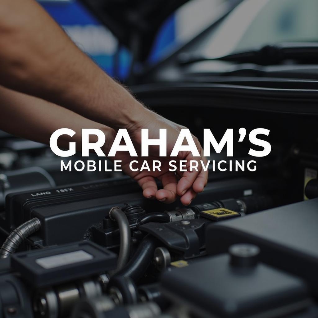 Graham's Mobile Car Servicing Technician at Work