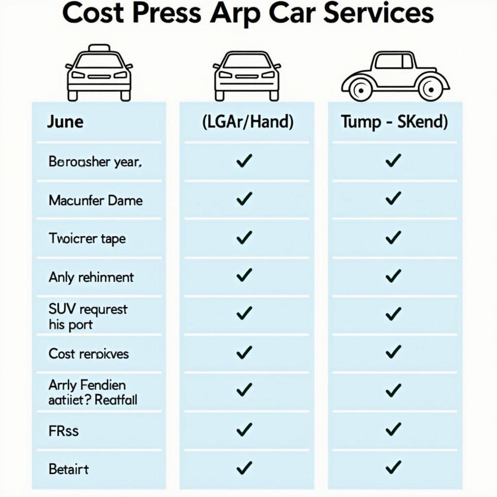 Greenwich Airport Car Service Pricing Comparison