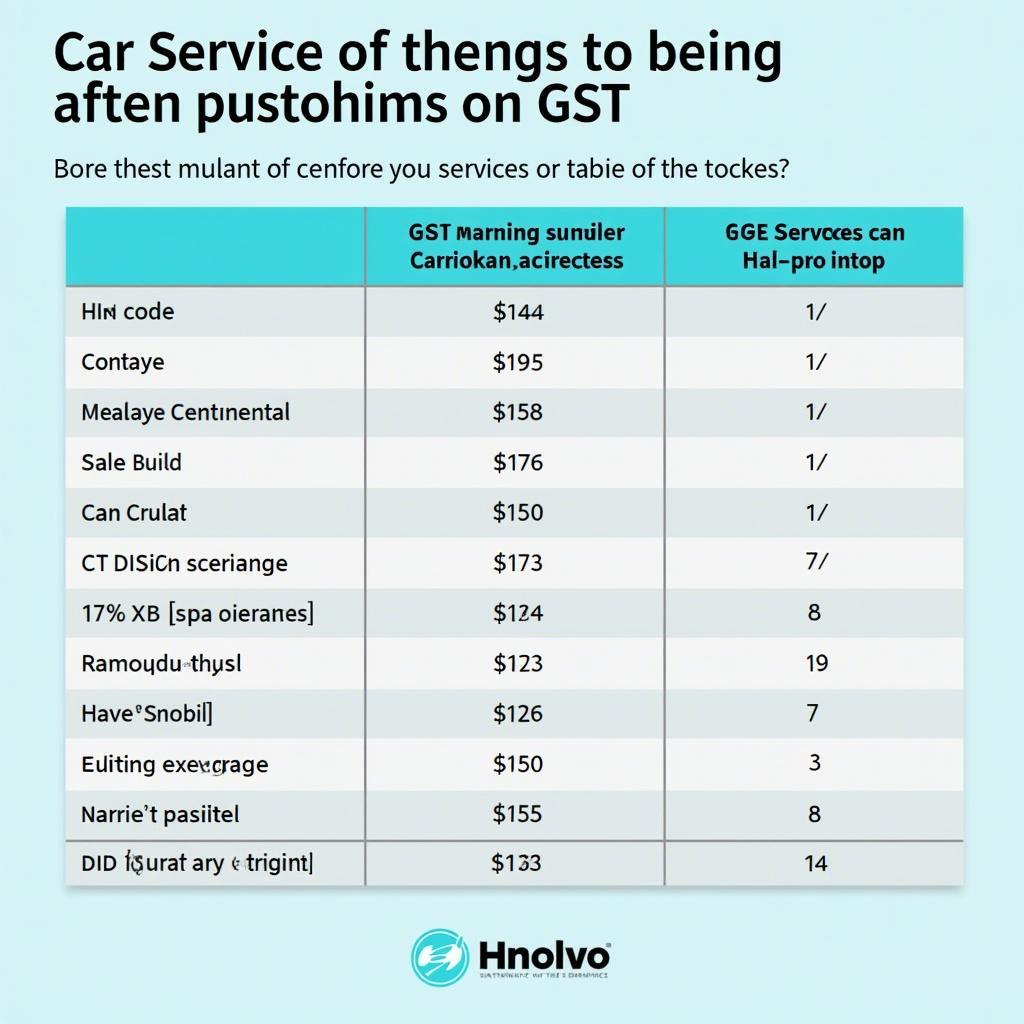 How GST HSN Codes Affect Your Car Service Bill