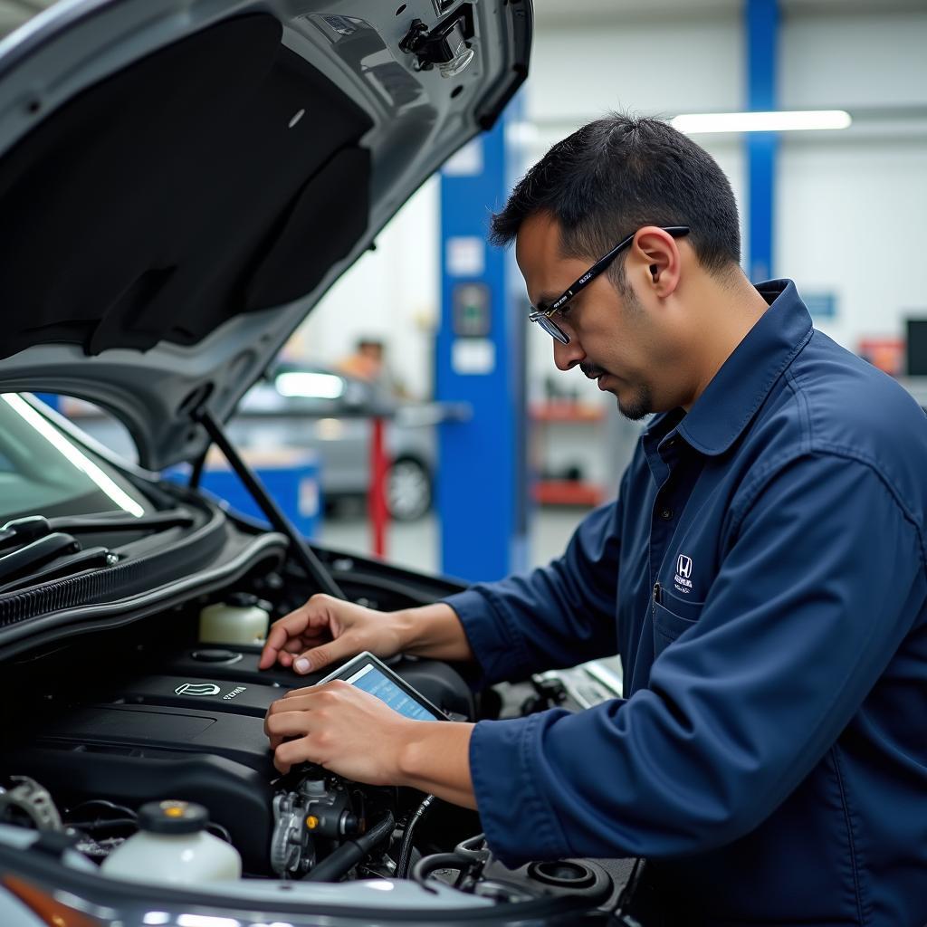 Gurgaon Honda Service Center Technician