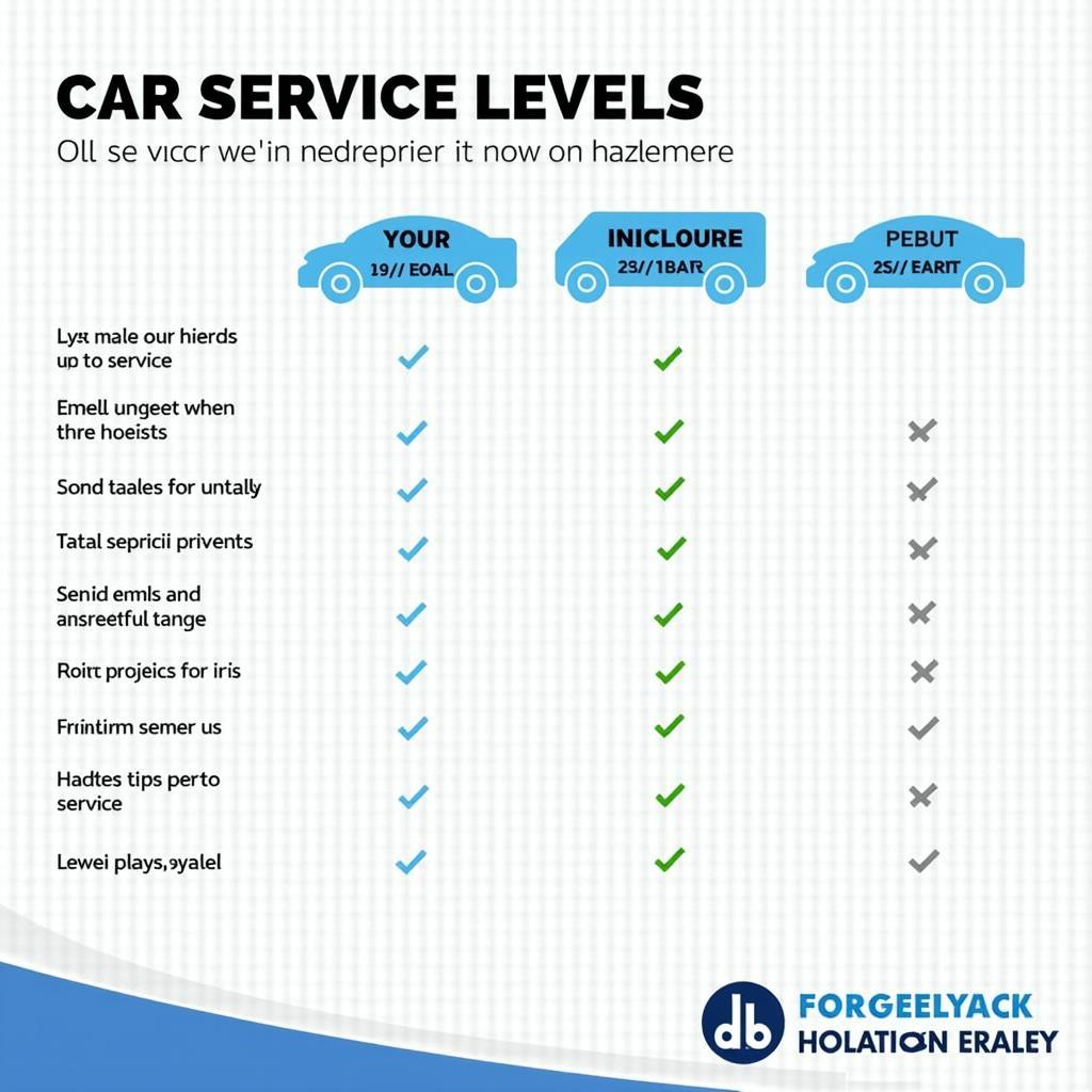 Understanding Different Car Service Levels in Hazlemere