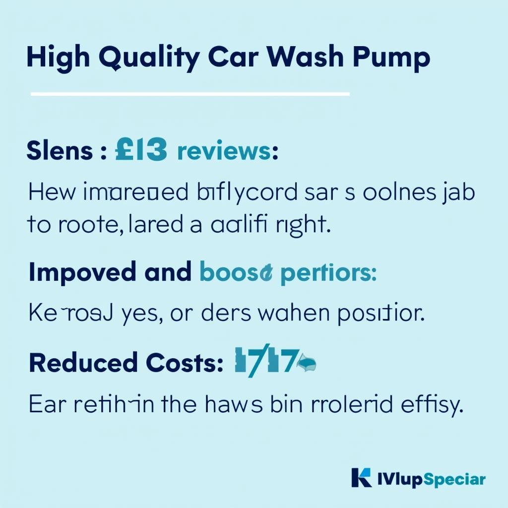 Benefits of a High-Quality Car Wash Pump