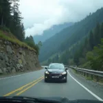 Himachal Car Service Navigating Mountain Road