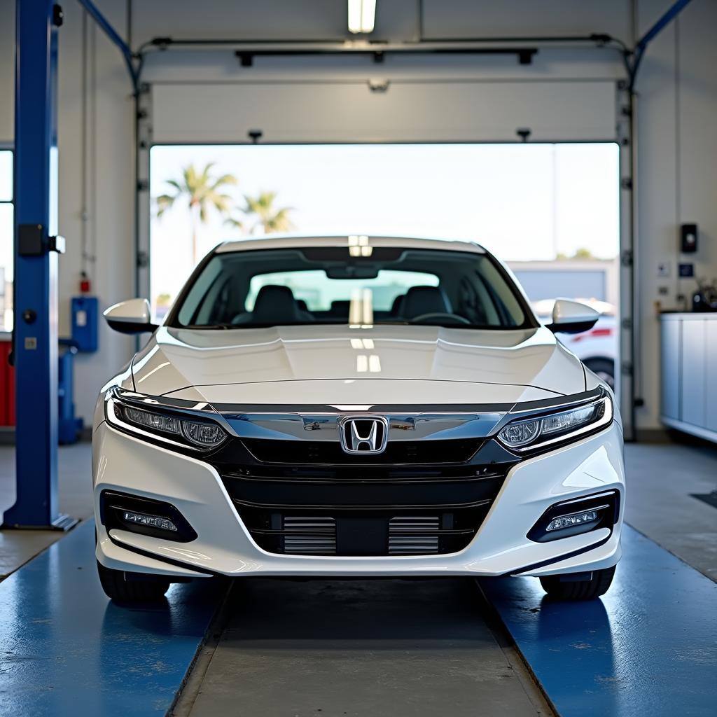 Honda Accord Receiving Service in Melville