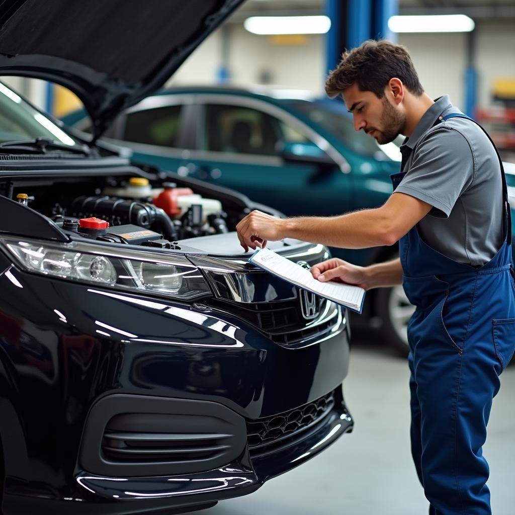 Honda Car Service Checkup