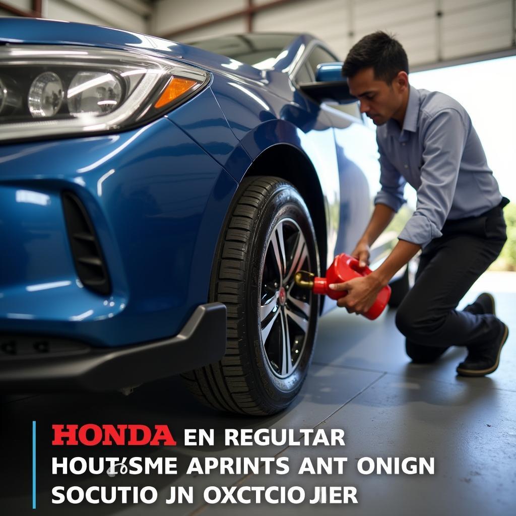 Routine Maintenance at a Honda Car Service Center in Ernakulam