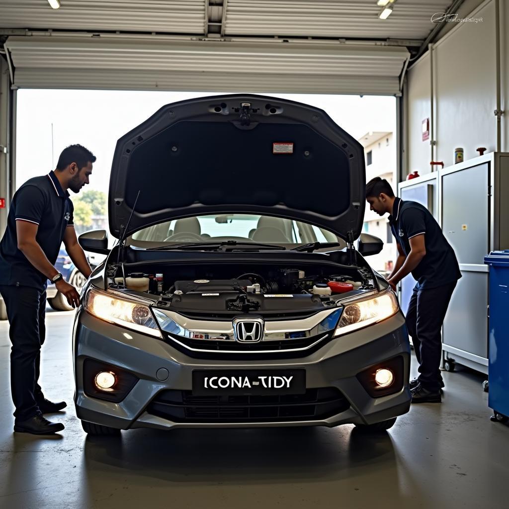 Honda City Routine Maintenance in Chennai