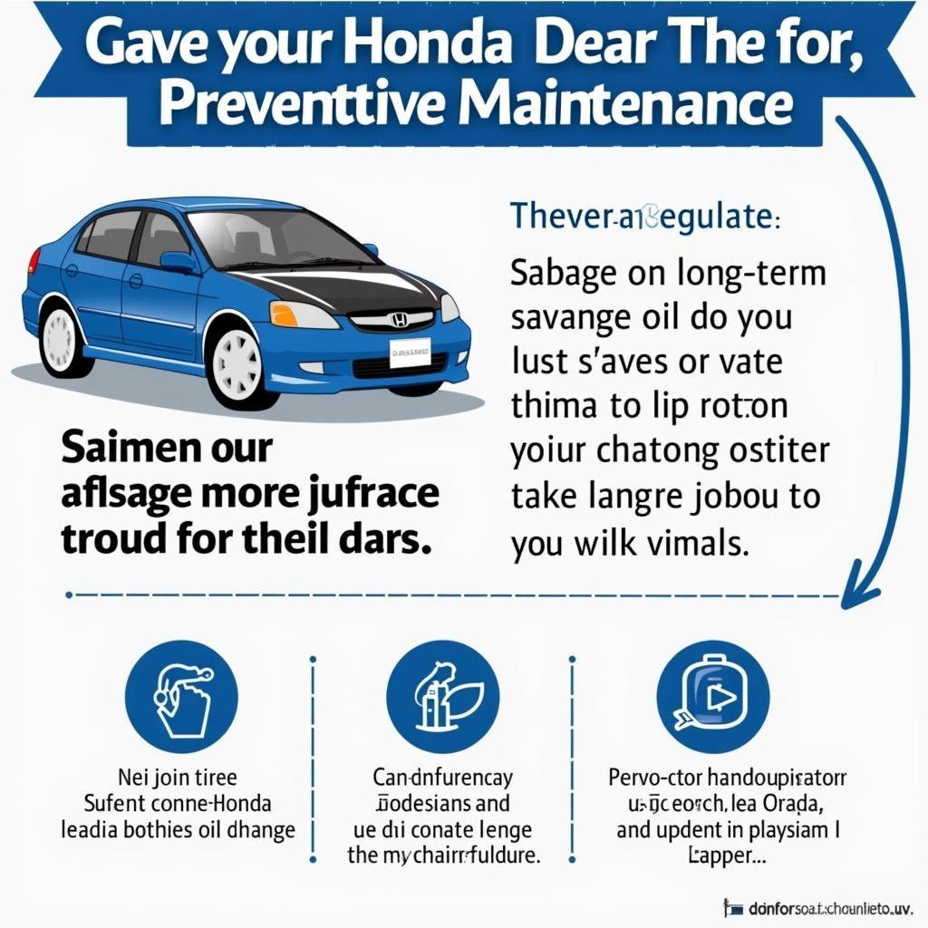 Honda Preventative Maintenance with Coupons