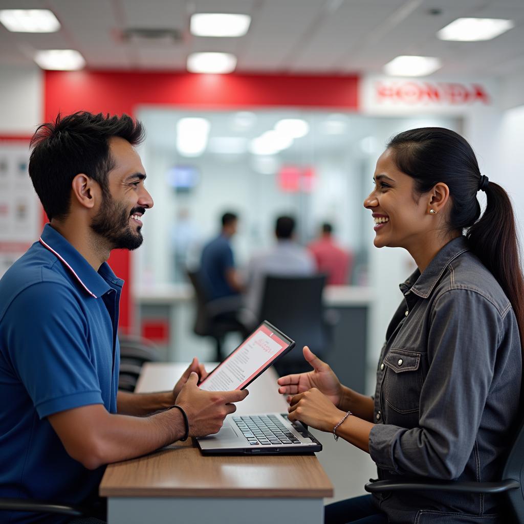 Excellent Customer Service at a Honda Service Center in Ernakulam