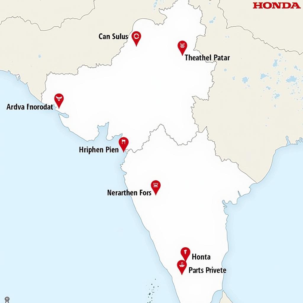 Honda Service Center Locations in Andhra Pradesh