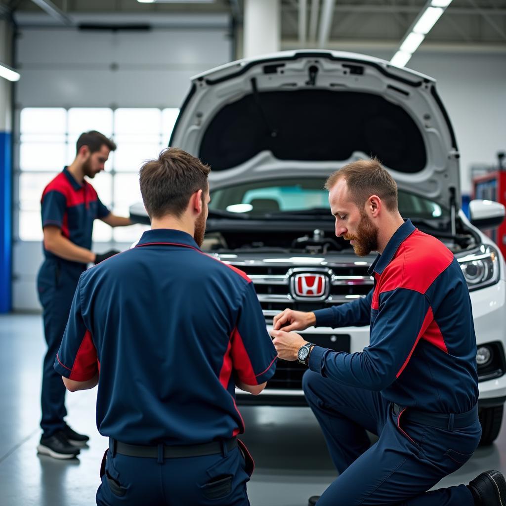 Experienced Honda Service Center Technicians