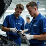 Honda Service Center Technicians in Central Secretariat