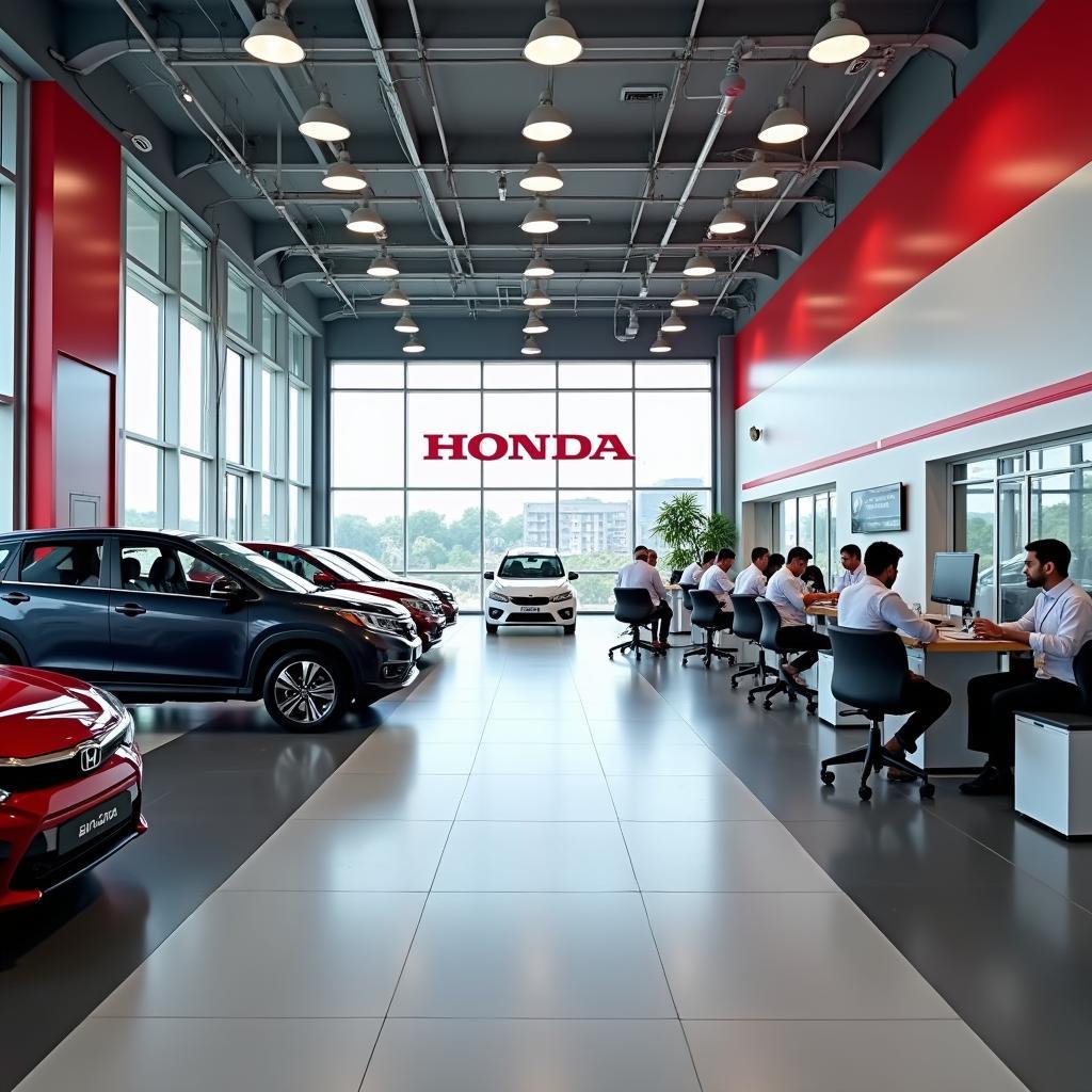 Modern Honda Service Facility in Guwahati