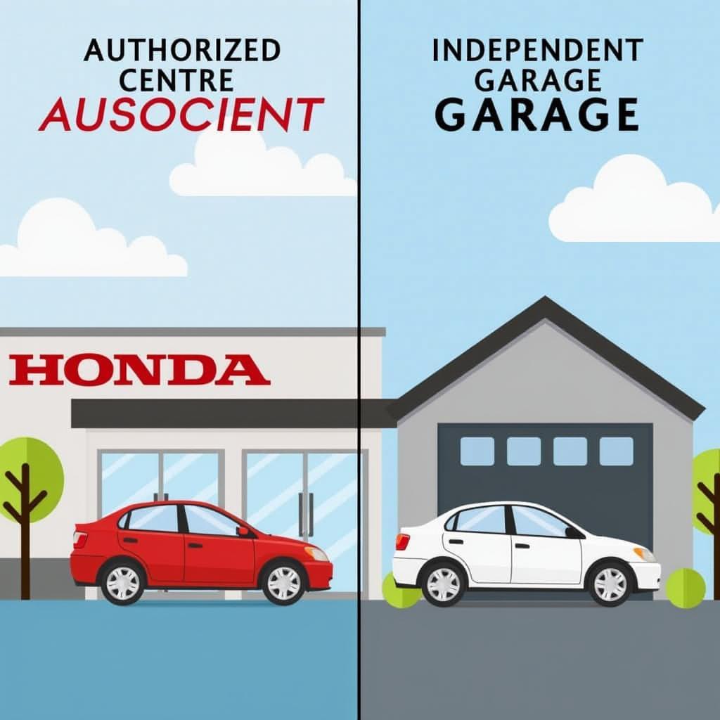 Honda Service Centre Noida Sector 63: Choosing Between Authorized and Independent Options