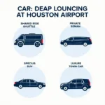 Houston Airport Car Service Options: Shuttle, Sedan, SUV, and Luxury Town Car