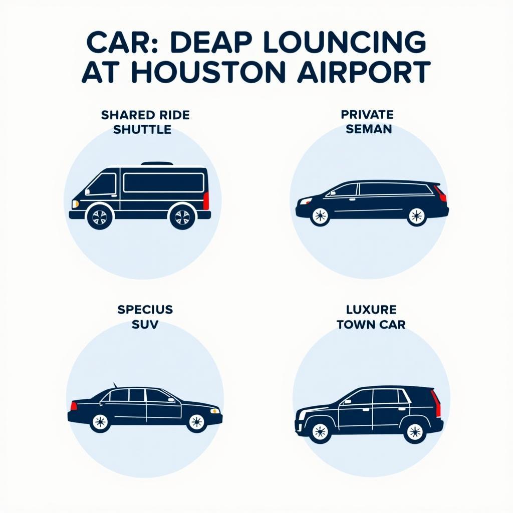 Houston Airport Car Service Options: Shuttle, Sedan, SUV, and Luxury Town Car