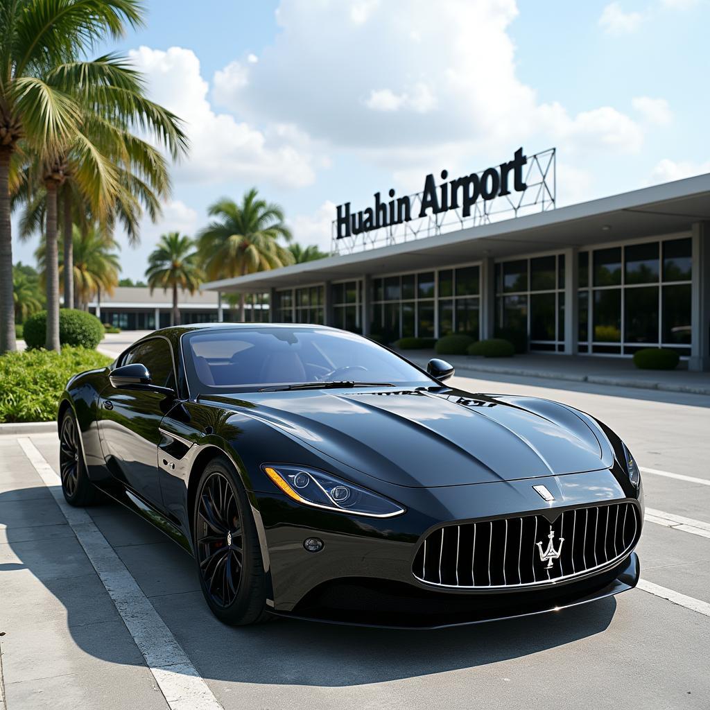 Luxury Car Waiting at Huahin Airport