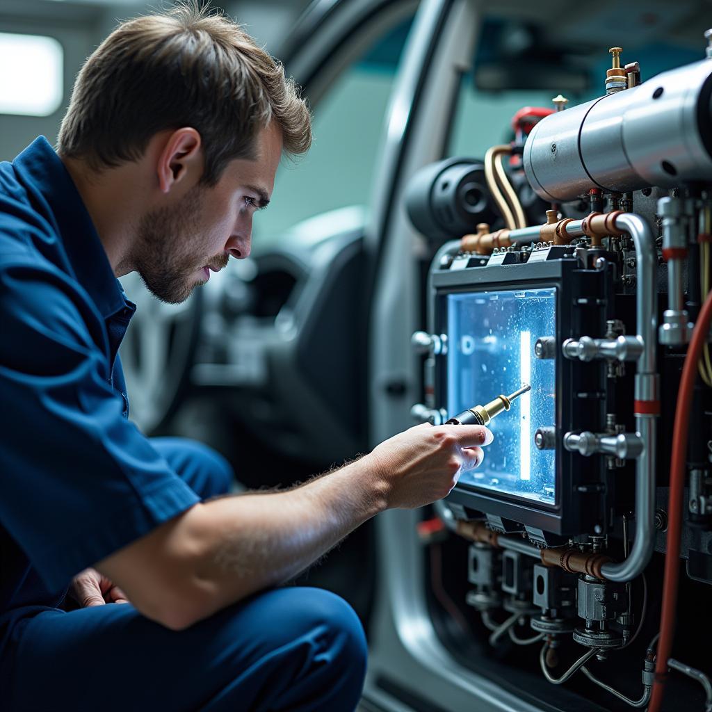 Hydrogen Fuel Cell Inspection Process