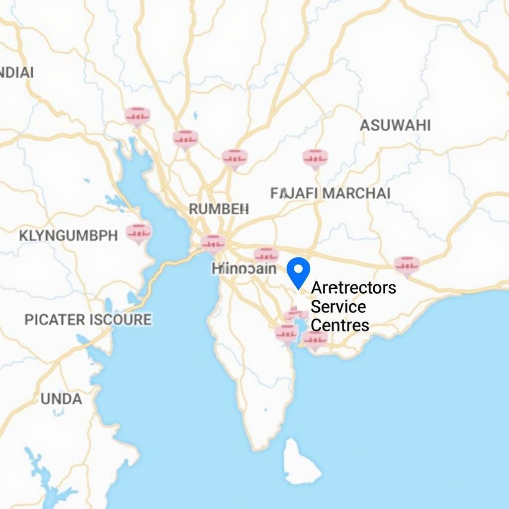 Hyundai Authorised Service Centre Mumbai Location Map