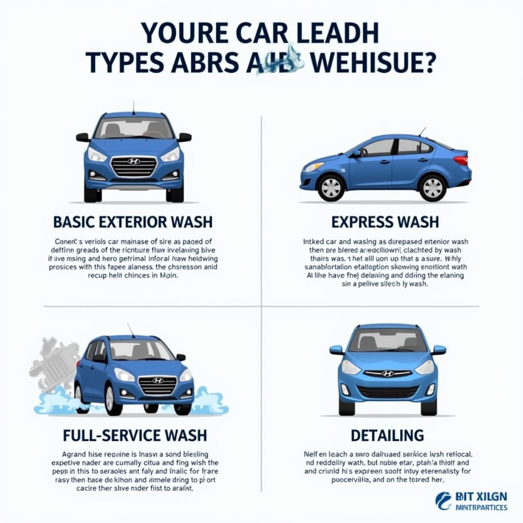 Different Hyundai Car Wash Types