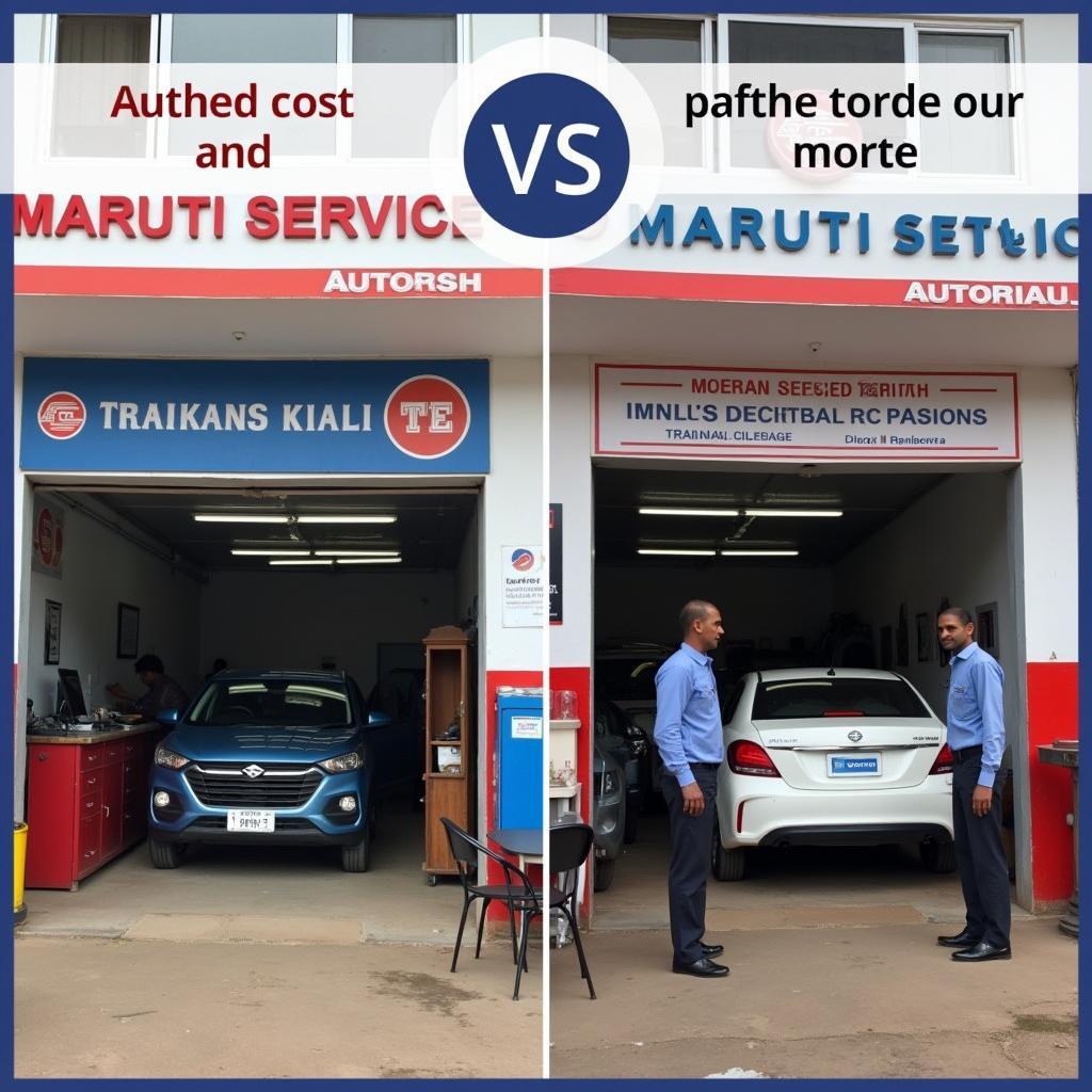 Comparing Independent and Authorized Maruti Suzuki Service Centers in Wayanad