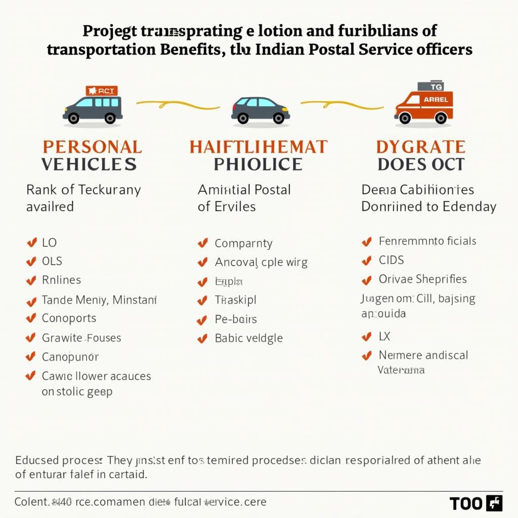 Transportation Facilities for Indian Postal Service Officers