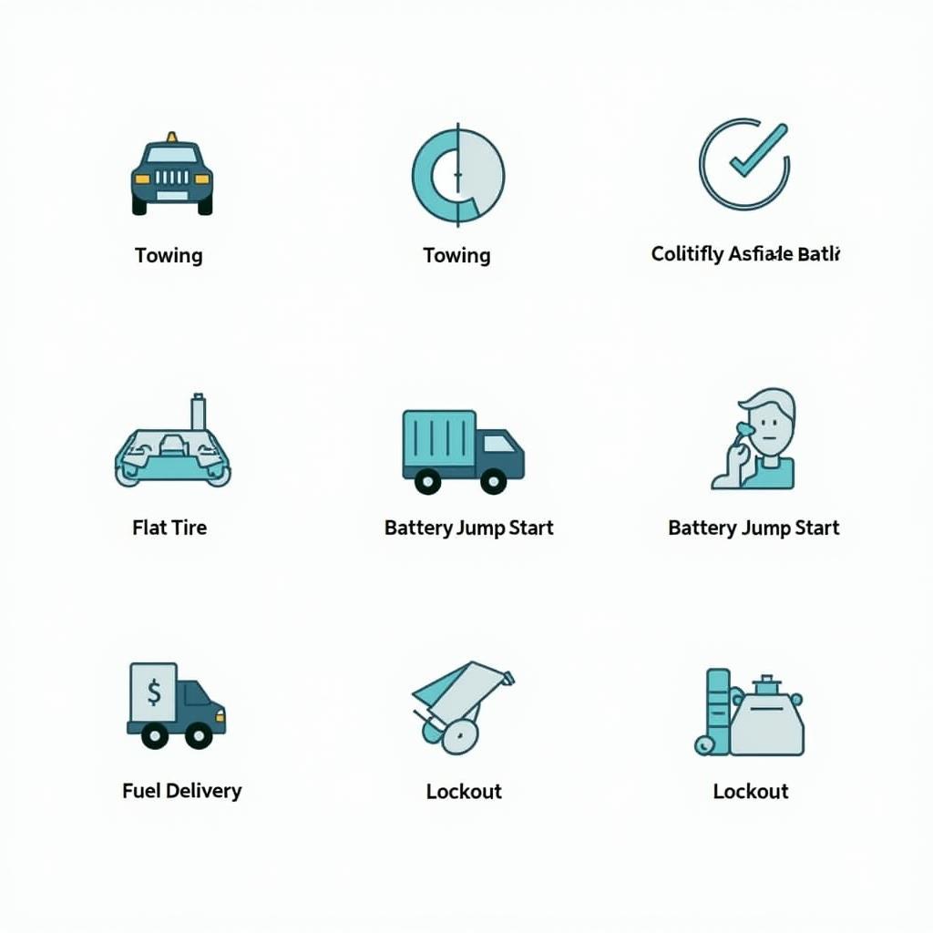 Indusind Platinum Car Road Service Benefits Illustration