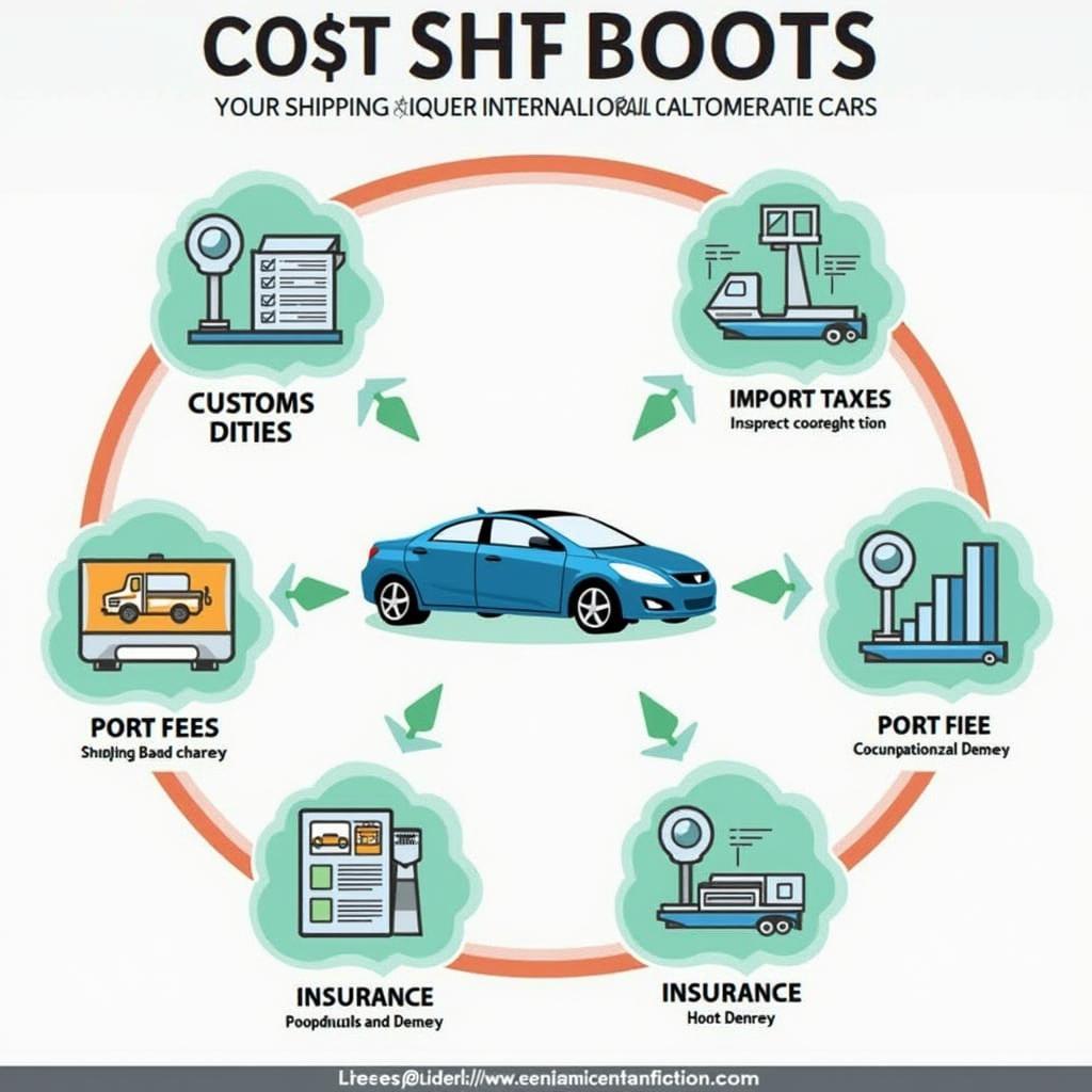 International Car Shipping Cost Breakdown