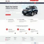 Jaikrishna Car Service Website Homepage