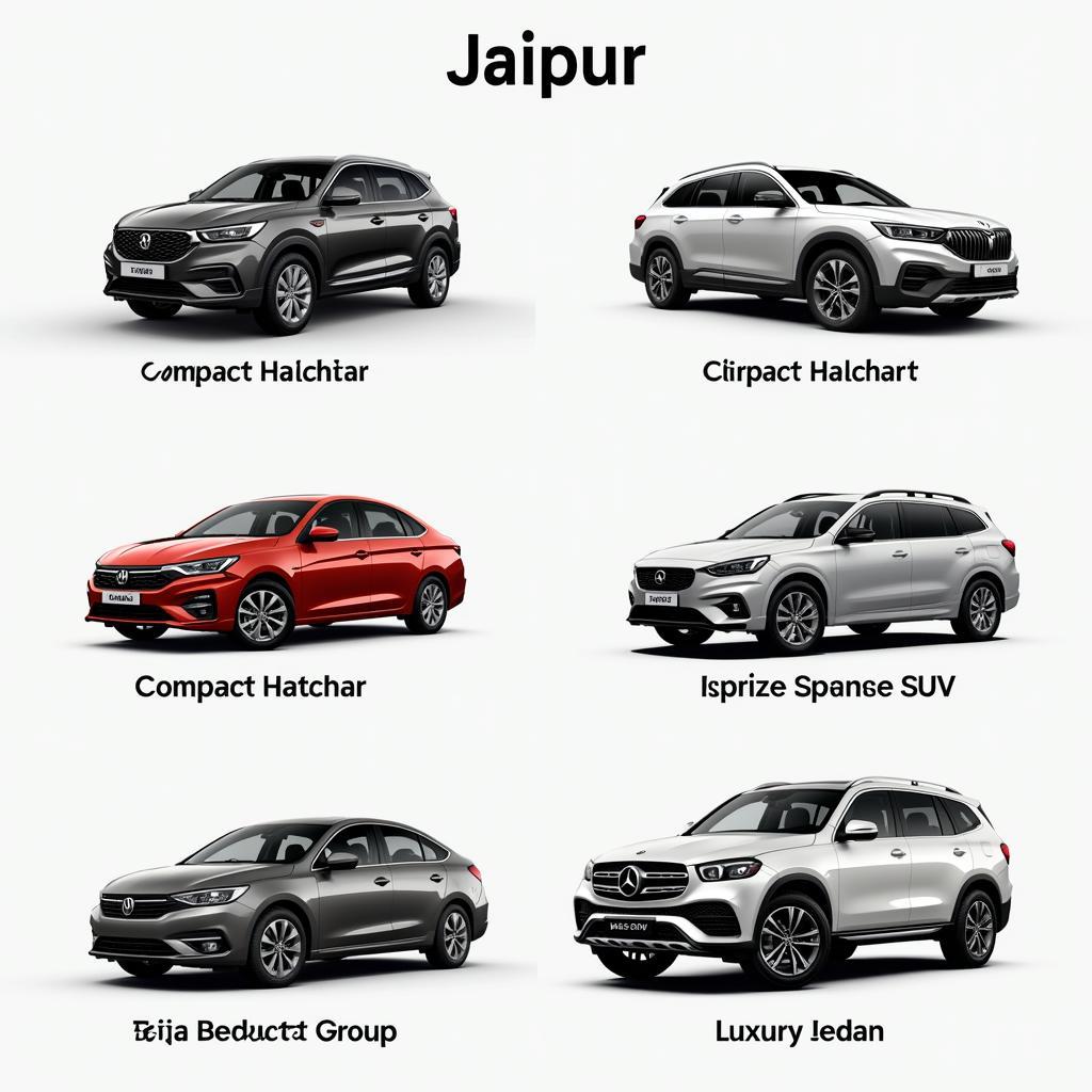 Jaipur car rental options: from hatchbacks to SUVs