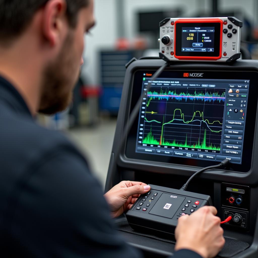 JBL Amplifier Diagnostic Testing with Specialized Equipment