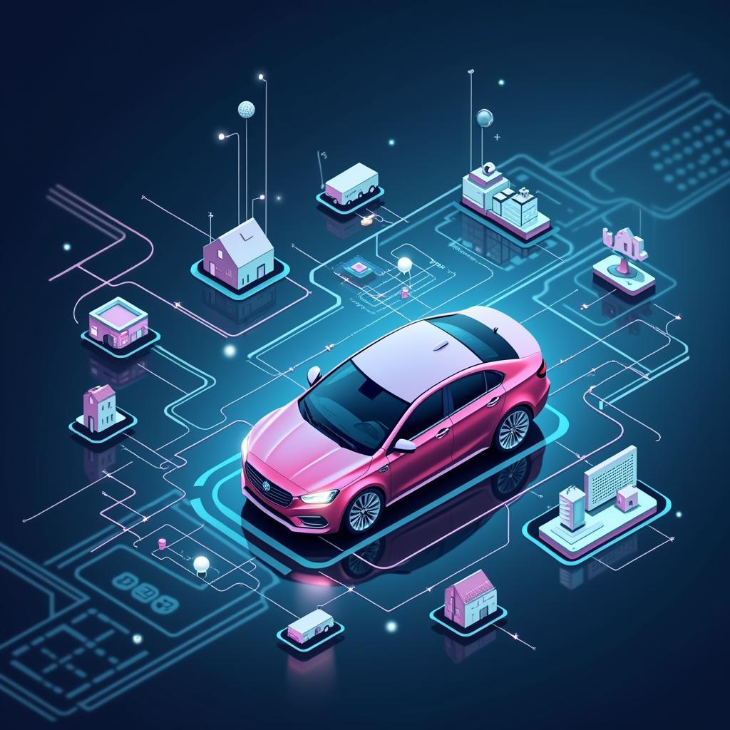 Conceptual image illustrating the future integration of Jio Car Connect with other smart devices