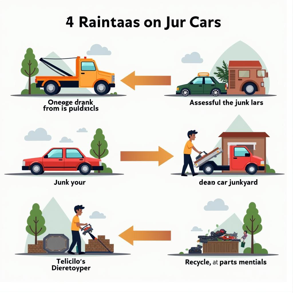 Junk Car Removal Process: From Towing to Recycling