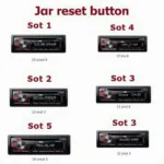 JVC Car Stereo Reset Button Location