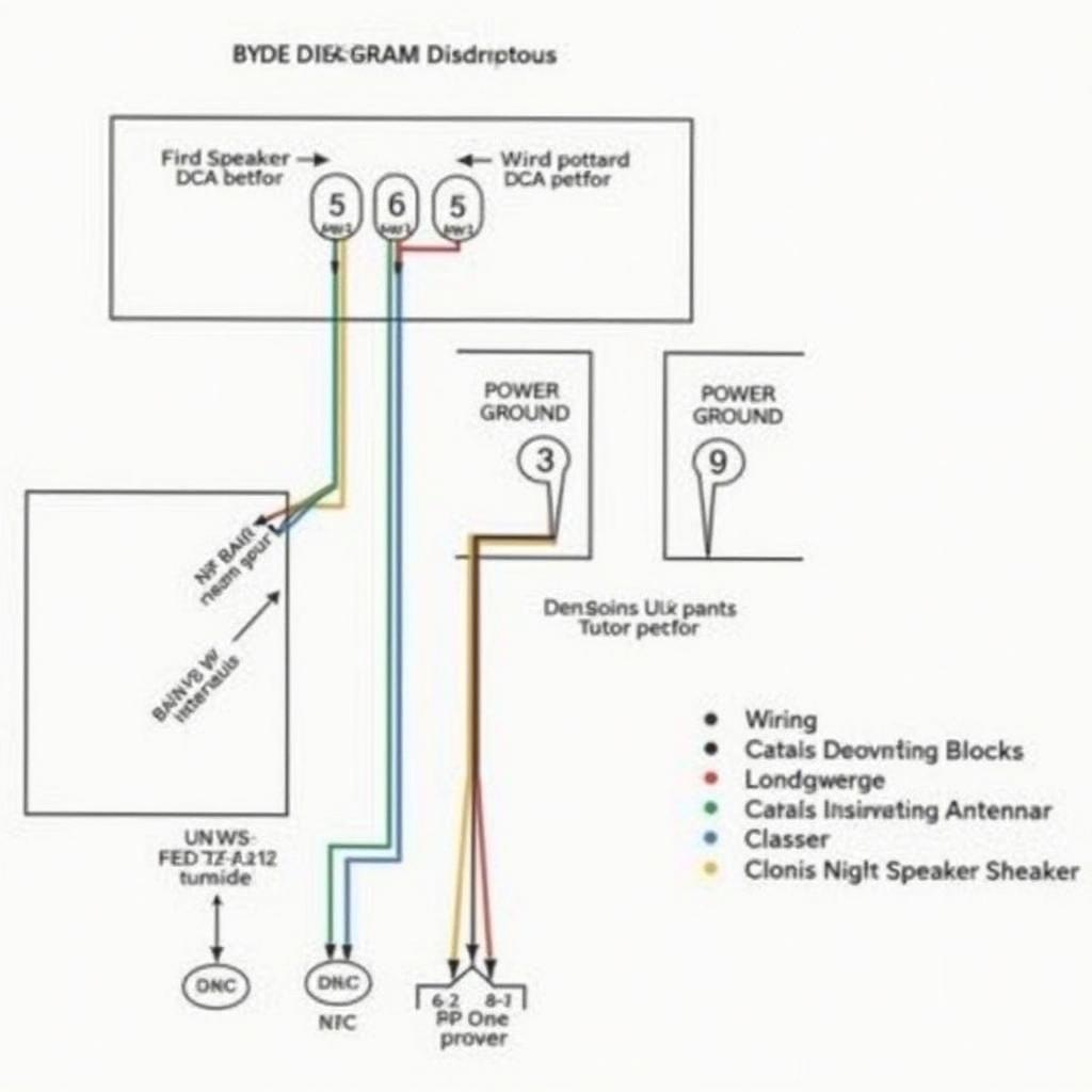 JVC Car Stereo Wiring Diagram Example