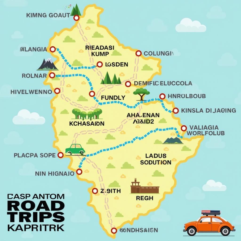 Planning a road trip in Karnataka with a rental car