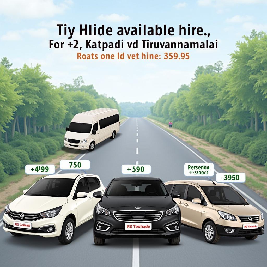 Katpadi to Tiruvannamalai Car Service Options